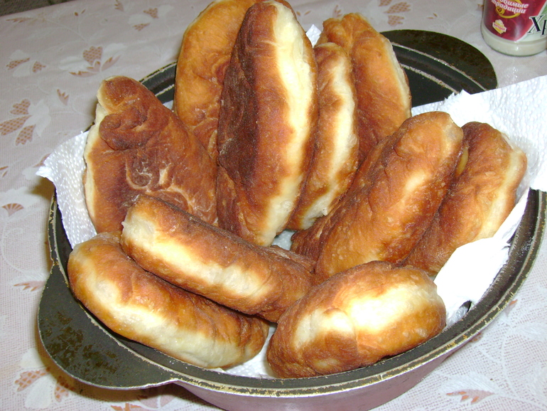 Пирожки с картошкой на дрожжах