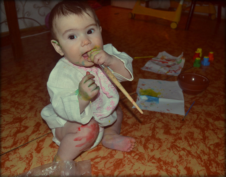 Соломия. 9,5 месяцев.