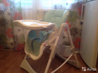 Стульчик для кормления happy baby william