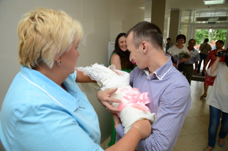 Наша выписка из 20 роддома