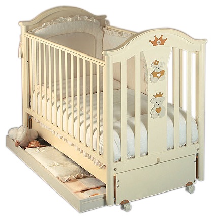 Детская кроватка-маятник Feretti Charme FMS или Poli capriccio