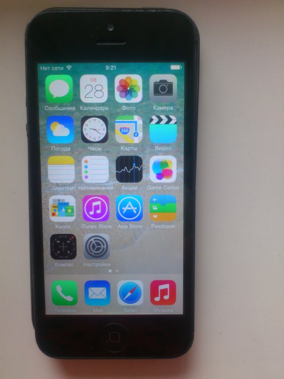 iPhone 5 32 GB Черный