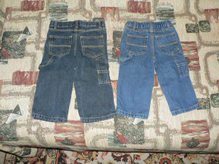 джинсы и флисовые кофты