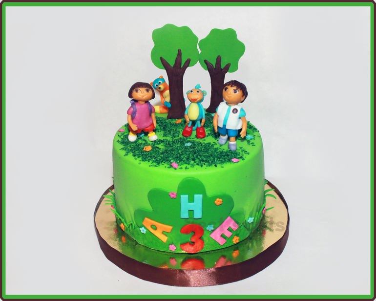 Торт Даша следопыт (Dora the Explorer)