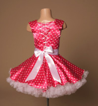 Синее платье в стиле стиляги