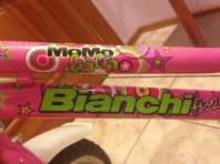 Велосипед Bianchi MomoCia;Cia;Girl 16 c колесиками