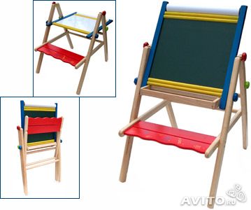 Парта-мольберт со скамеечкой Im Toy
