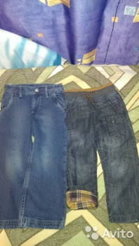 детские джинсы б/у