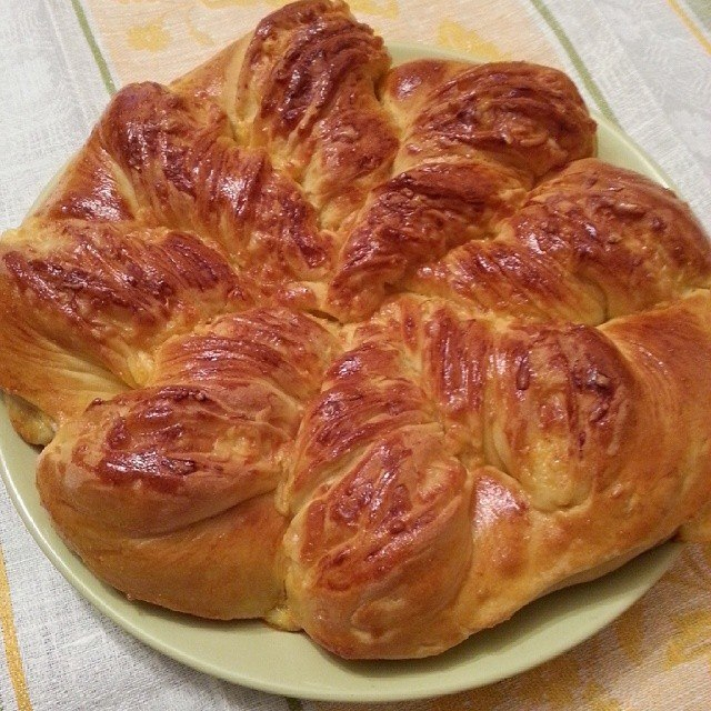 Испекла сегодня кукурузный хлеб