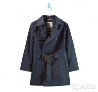 Тренч Zara на мальчика 5-6 лет+ шарф