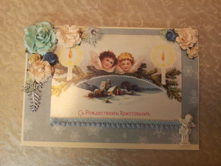 Открытки Новогодние ручной работы