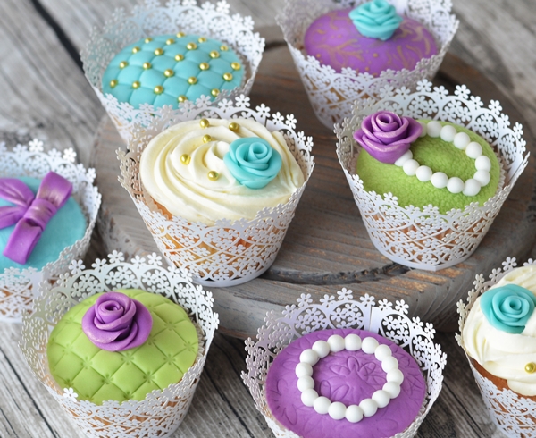 Wedding cupcakes