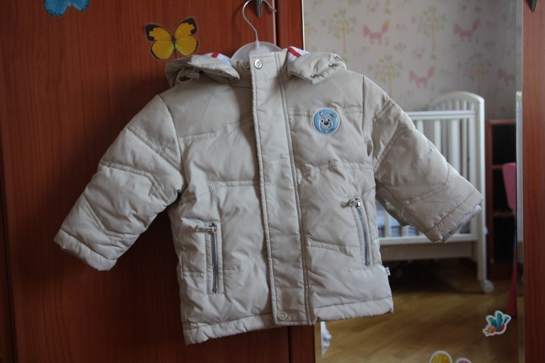 Зимние пуховые комбинезоны на 1-1,5 года Kanz+Sela