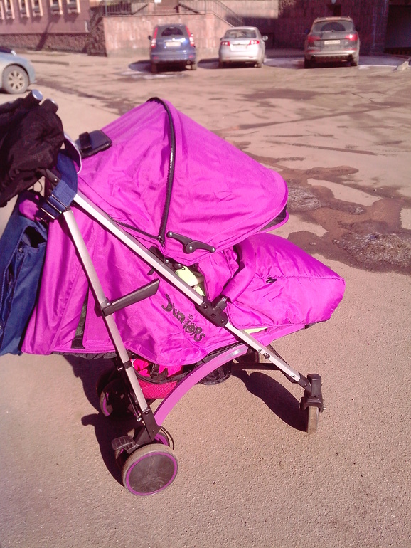 Коляска Avanti Juniors в цвете purple