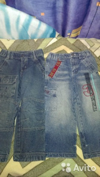 детские джинсы б/у