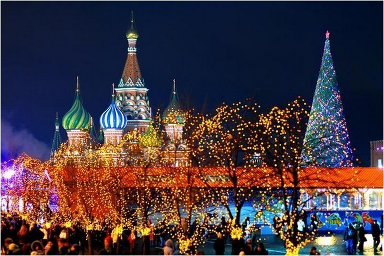 Рождественская карусель.