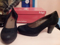 Туфли Hogl оригинал замша новые