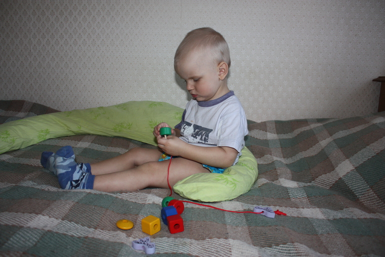 Один день нашей жизни (Саше 1г5мес)