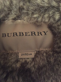 Стеганая куртка Burberry оригинал 86см-92см