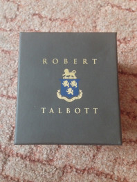 Фирменный галстук Robert Talbott, натуральный шёлк