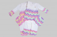 Вязаный костюм для девочек