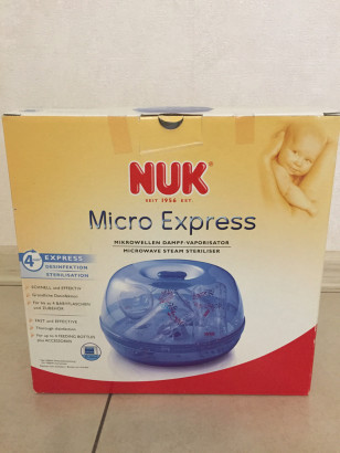 Стерилизатор паровой Nuk для микроволновой печи