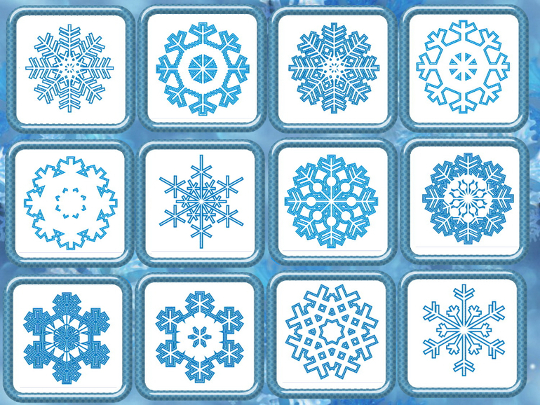 Попробуй-ка найди! Лото-искалочка "Снежинка" — 3 ответов | форум Babyblog