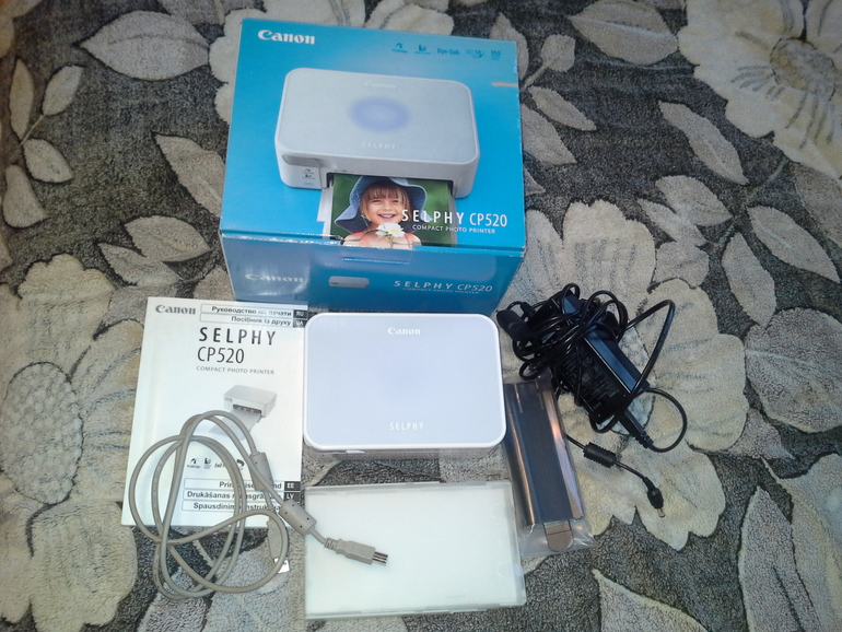фотопринтер Canon SELPHY CP520 экв 2000