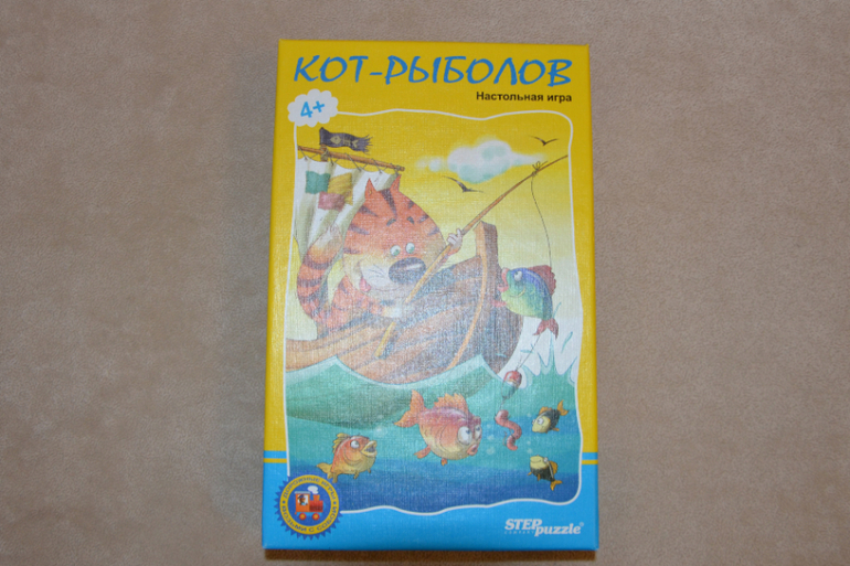 Настольная игра «Кот-рыболов»