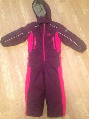 зимний комбез для девочки Huppa рост 110