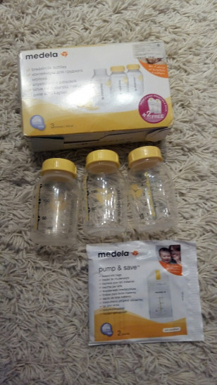 Бутылочки для хранения молока Medela