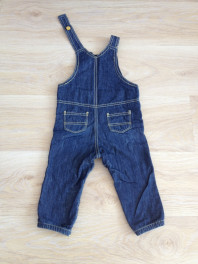 Джинсовый комбинезон, mothercare, 9-12 мес, 80 см