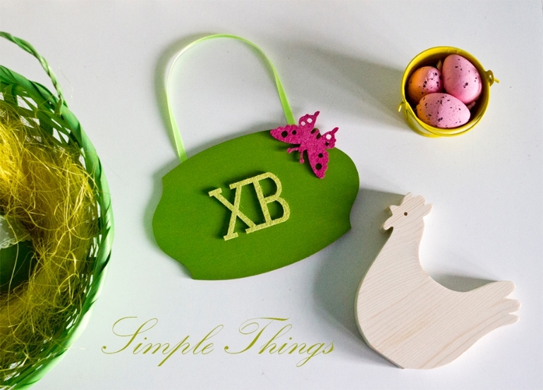 Wood box №3. Easter
