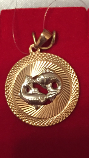 Знак зодиака рыба золото