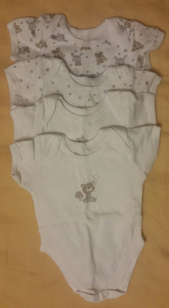 Комплект Боди 4 шт, размер 50-56