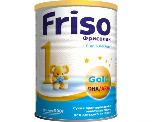 Заменитель Friso Фрисолак 1 Gold с рождения 900 гр