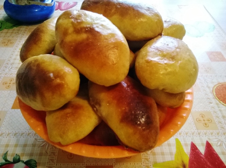 Мой первые булочки в духовке