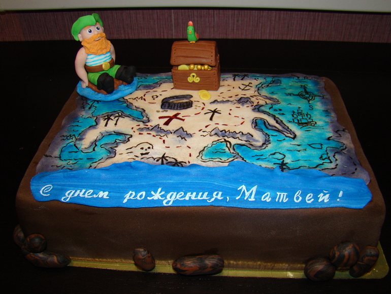 пиратский тортик