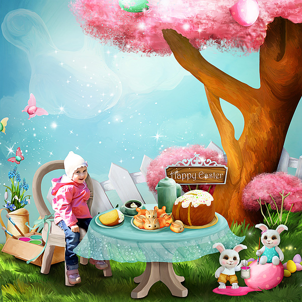Easter bunnies day