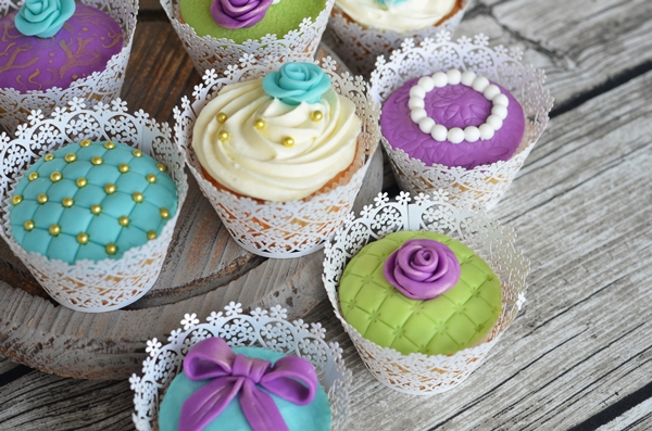 Wedding cupcakes