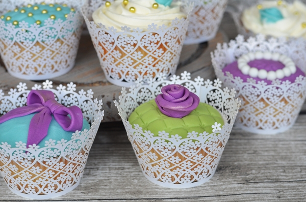 Wedding cupcakes