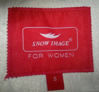 Пуховик Snowimage сливочно-золотистый 42