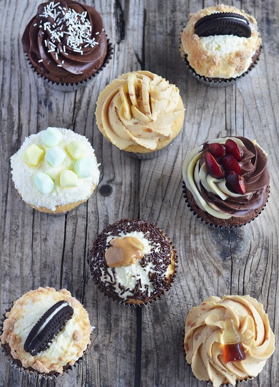American cupcakes... Капкейки американо...