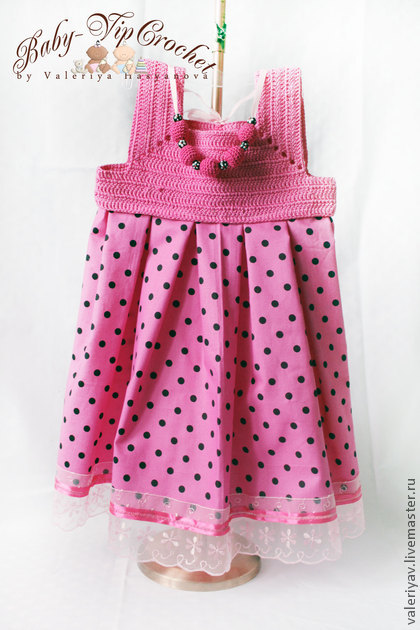 Распродажа платьев для девочек BabyVipCrochet