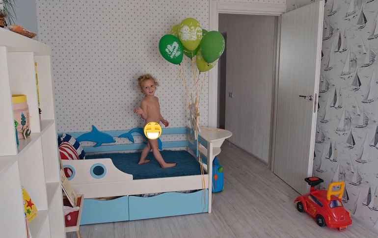 Детская в морском стиле)