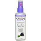 Жидкий дезодорант кристалл Crystal Essence, Mineral Deodorant Body Spray, Lavender & White Tea