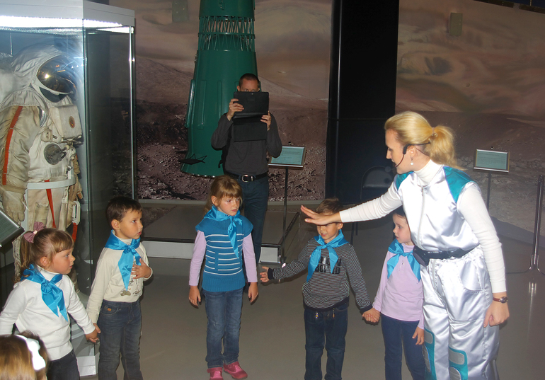 Космос для малышей в Музее Космонавтики