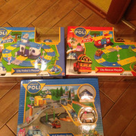 наборы Город Полли из серии робокар Полли