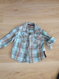 Рубашка фирмы mothercare, 9-12 мес, 80см
