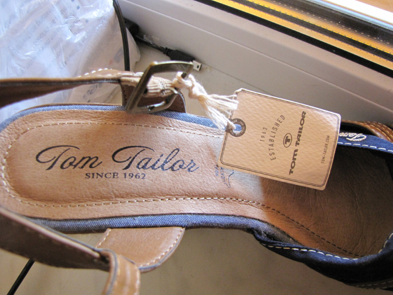 Босоножки Tom Tailor удобнейшие 40-41р-р